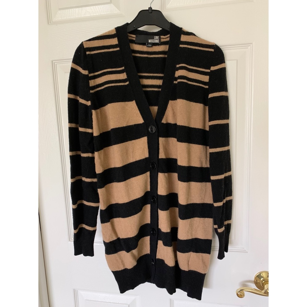 LOVE Moschino Striped Cardigan